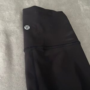 Lulu Lemon Align high rise biker shorts with waistband size 2
